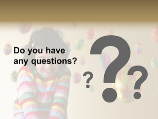 Shy Easter Young PowerPoint Template