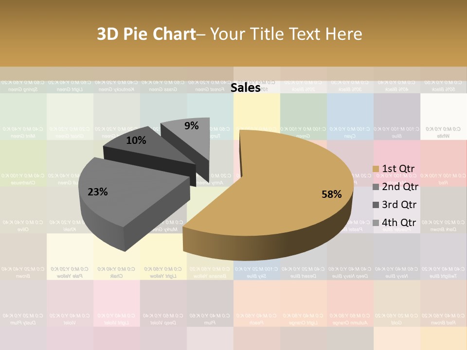 Drugs Young Hair PowerPoint Template