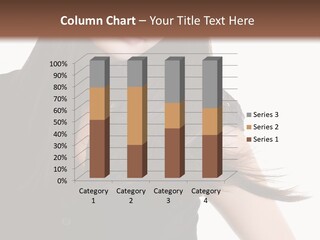 Model Brown Sensuality PowerPoint Template