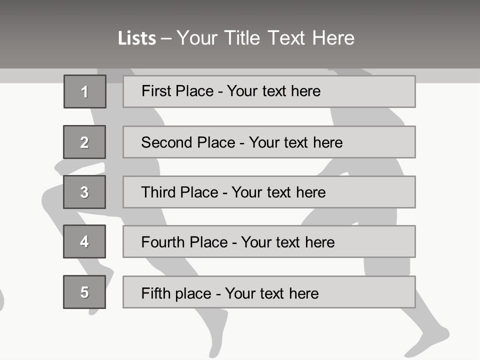 Good Body Action PowerPoint Template