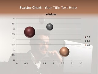 Light Background Armchair PowerPoint Template