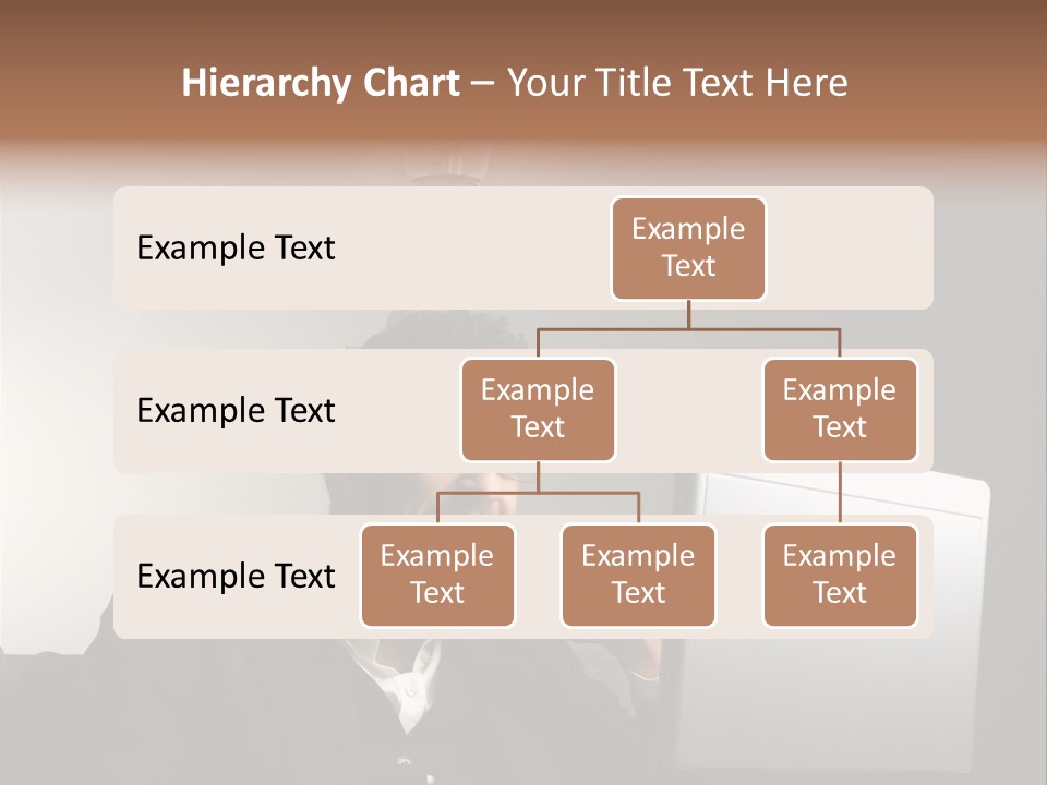Light Background Armchair PowerPoint Template