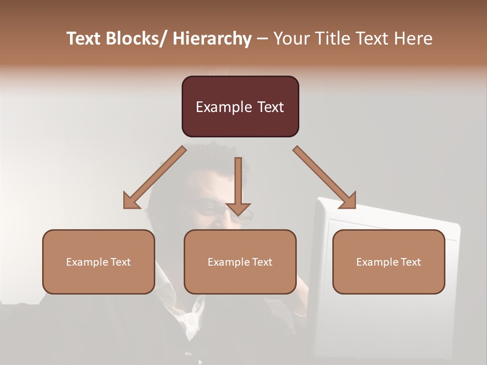 Light Background Armchair PowerPoint Template