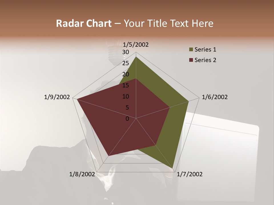 Light Background Armchair PowerPoint Template