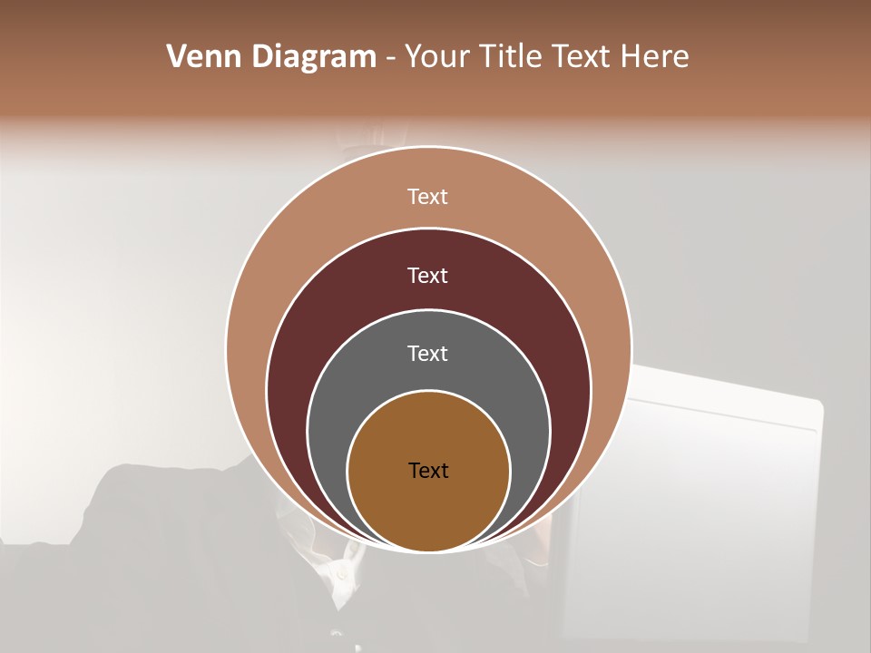 Light Background Armchair PowerPoint Template