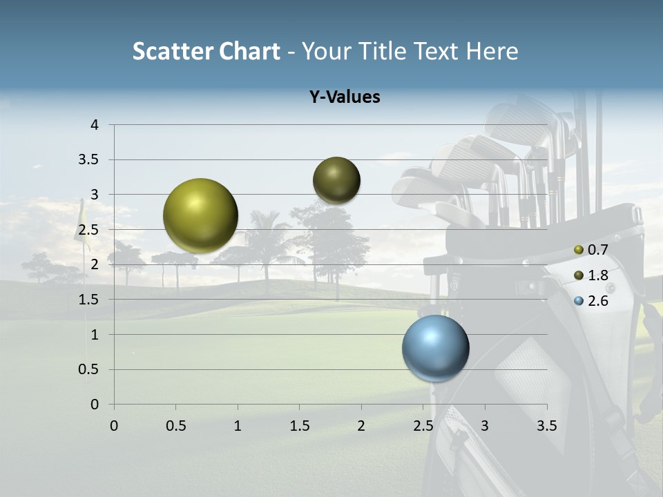 Outdoor Trees Bag PowerPoint Template