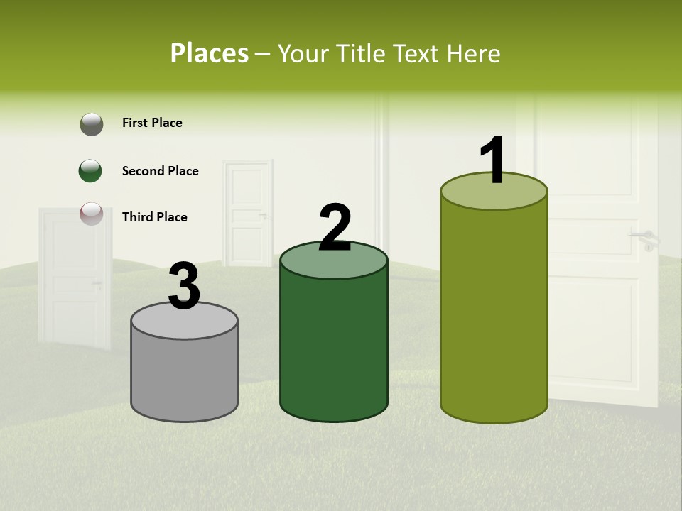 Scenic Sky Summer PowerPoint Template