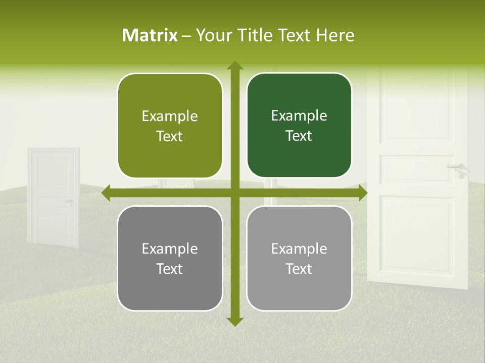 Scenic Sky Summer PowerPoint Template