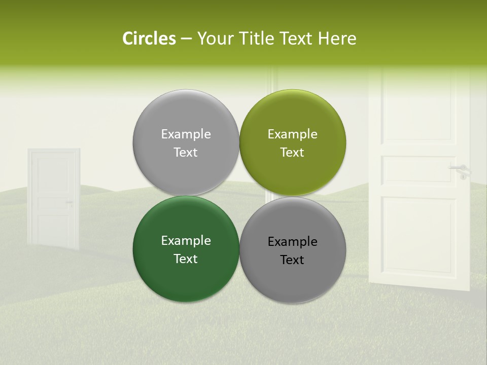 Scenic Sky Summer PowerPoint Template