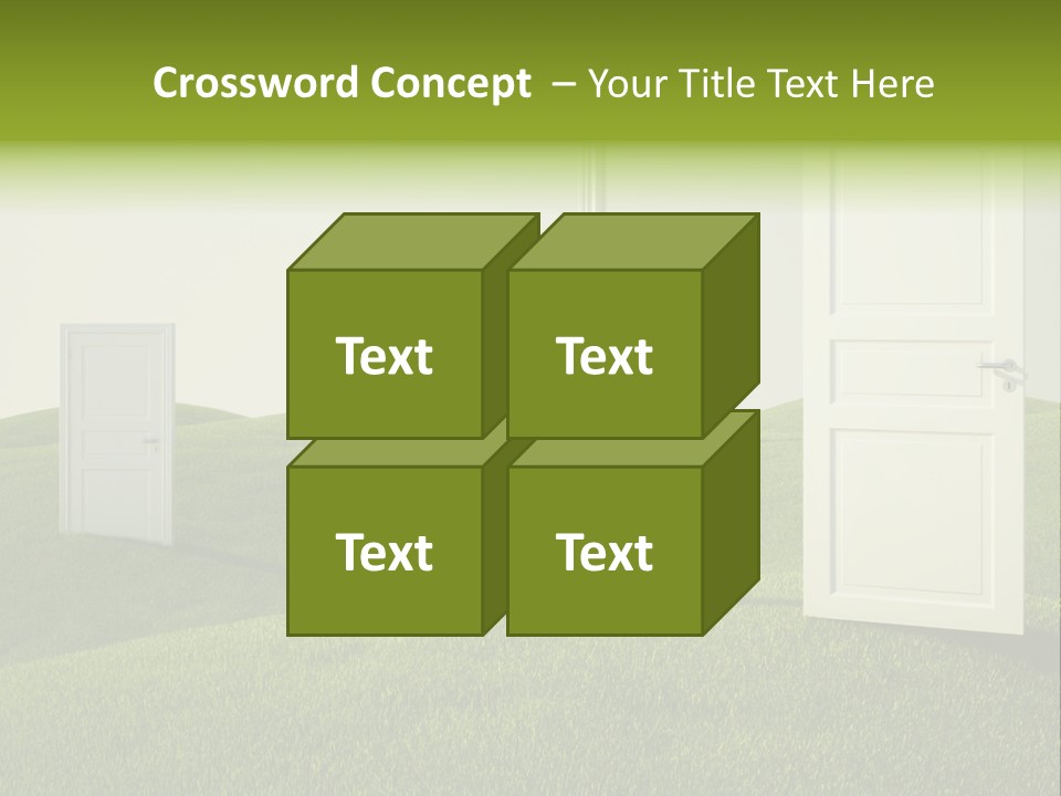 Scenic Sky Summer PowerPoint Template