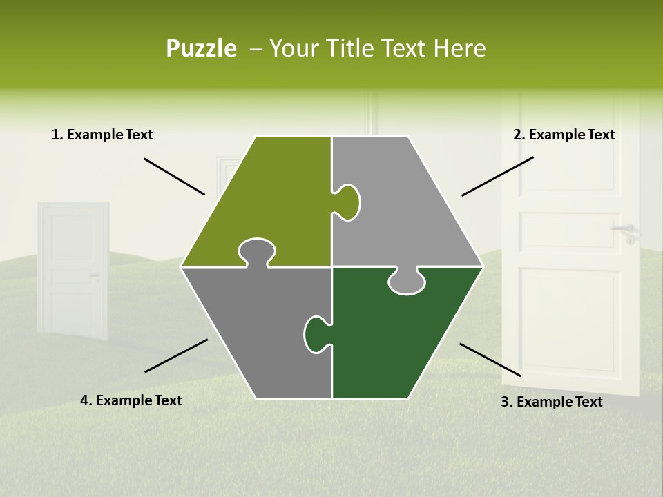 Scenic Sky Summer PowerPoint Template