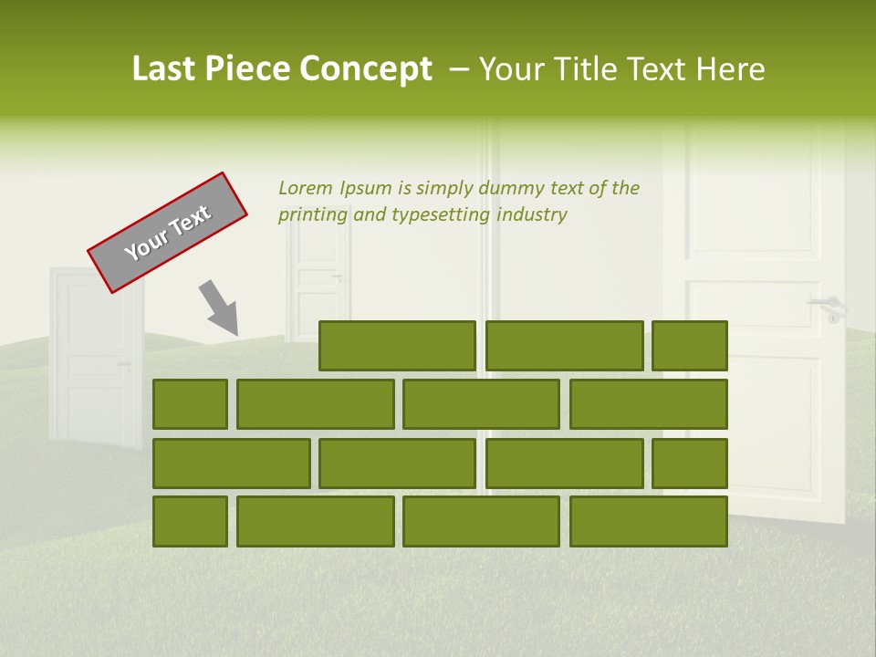 Scenic Sky Summer PowerPoint Template