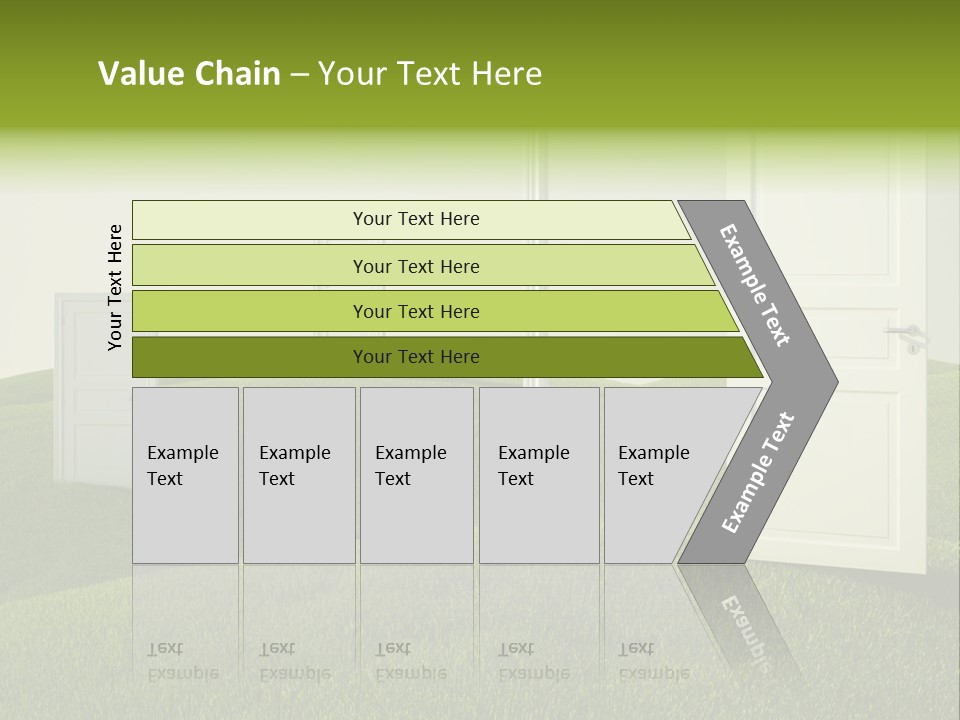 Scenic Sky Summer PowerPoint Template