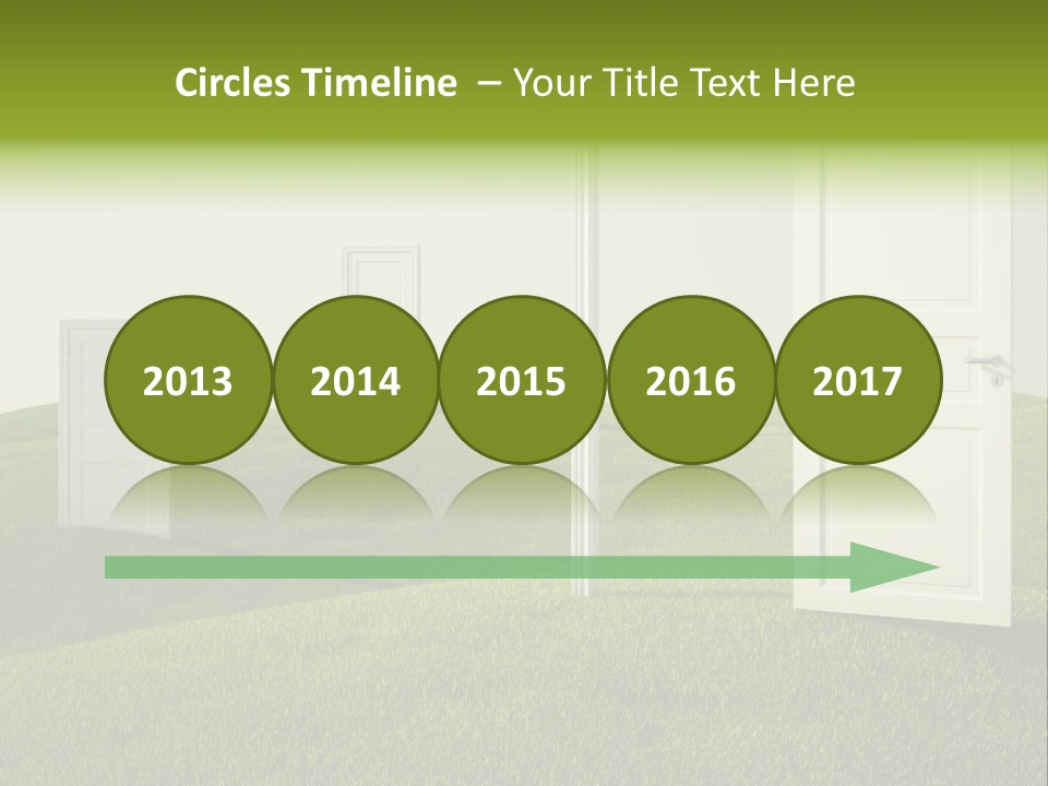 Scenic Sky Summer PowerPoint Template