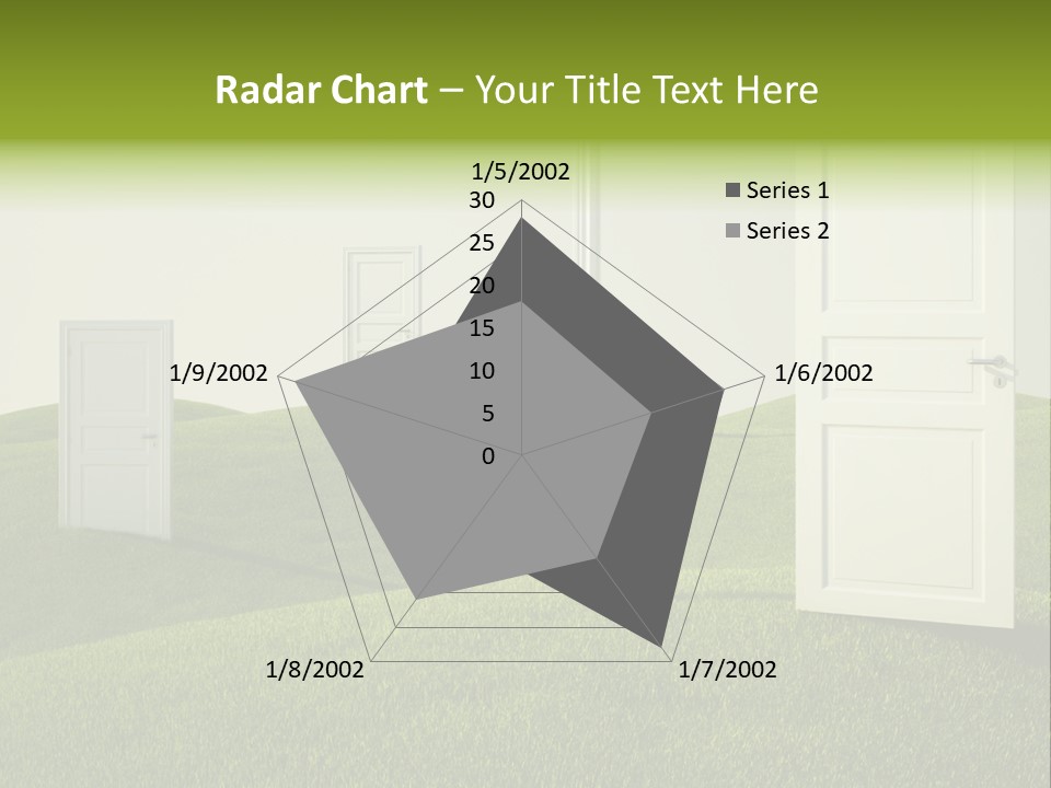 Scenic Sky Summer PowerPoint Template