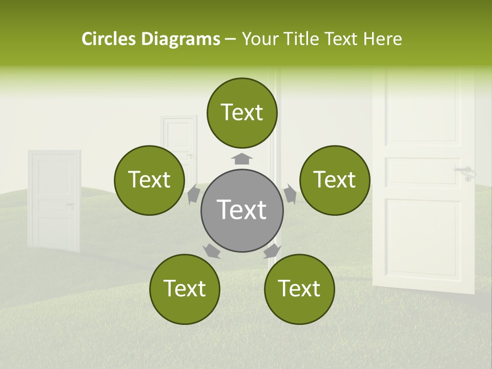 Scenic Sky Summer PowerPoint Template