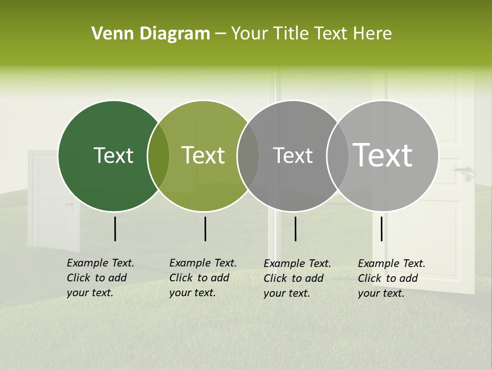Scenic Sky Summer PowerPoint Template