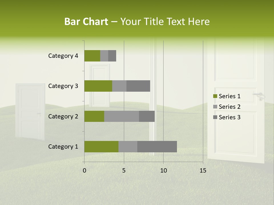 Scenic Sky Summer PowerPoint Template