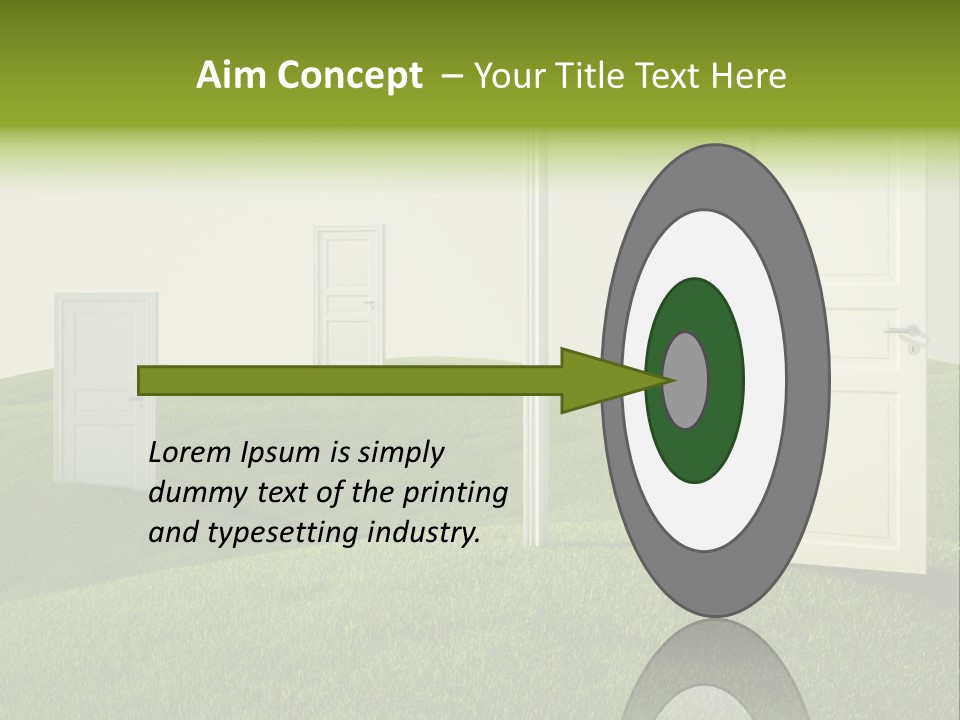 Scenic Sky Summer PowerPoint Template