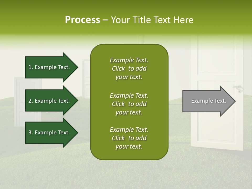 Scenic Sky Summer PowerPoint Template