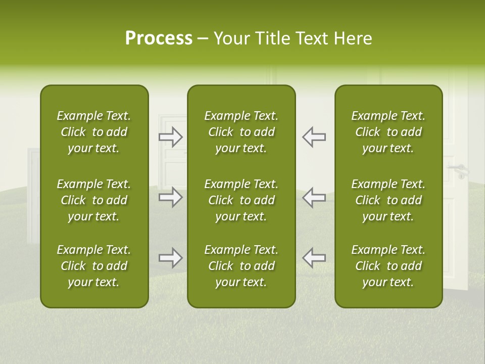 Scenic Sky Summer PowerPoint Template