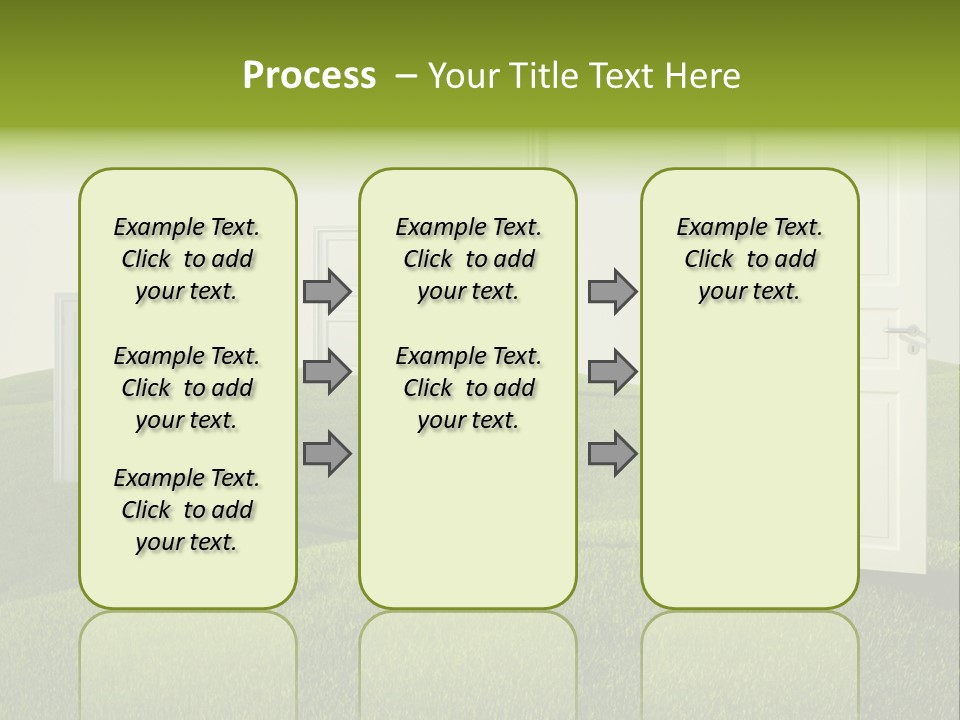 Scenic Sky Summer PowerPoint Template