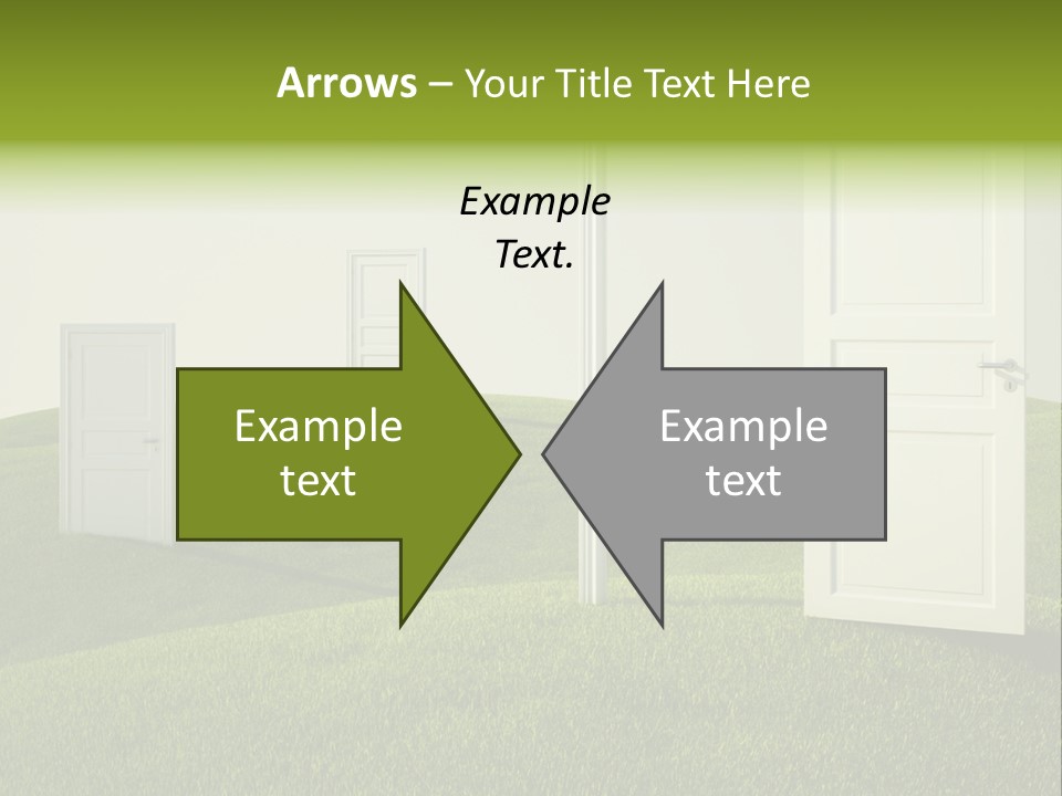 Scenic Sky Summer PowerPoint Template