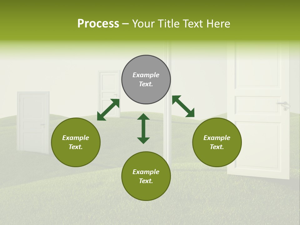 Scenic Sky Summer PowerPoint Template