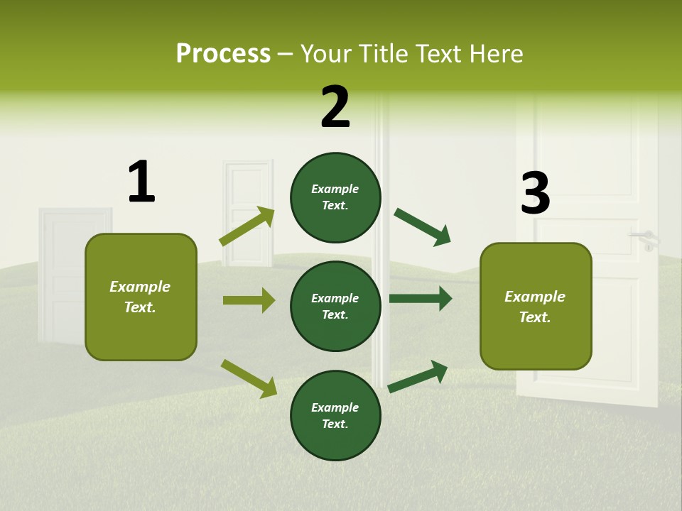 Scenic Sky Summer PowerPoint Template