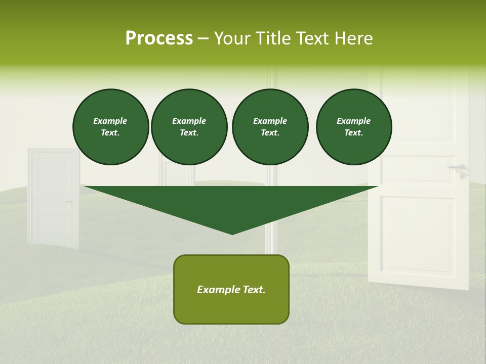 Scenic Sky Summer PowerPoint Template
