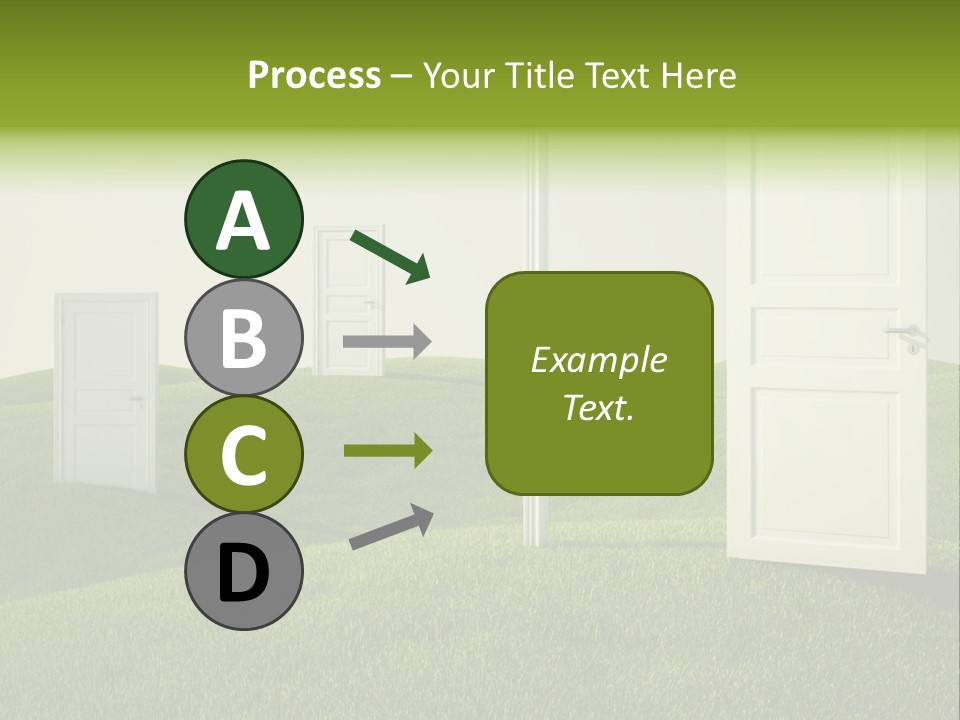 Scenic Sky Summer PowerPoint Template