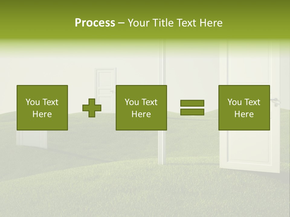 Scenic Sky Summer PowerPoint Template