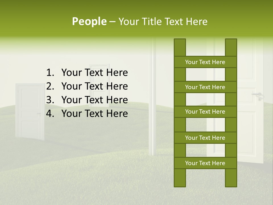 Scenic Sky Summer PowerPoint Template