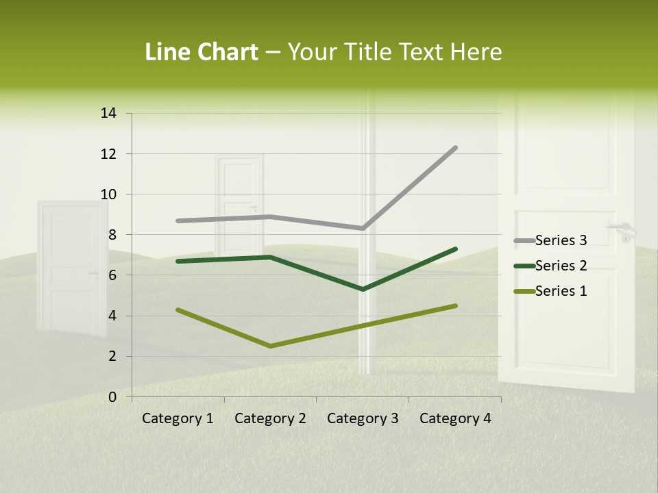 Scenic Sky Summer PowerPoint Template