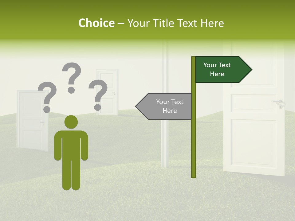 Scenic Sky Summer PowerPoint Template