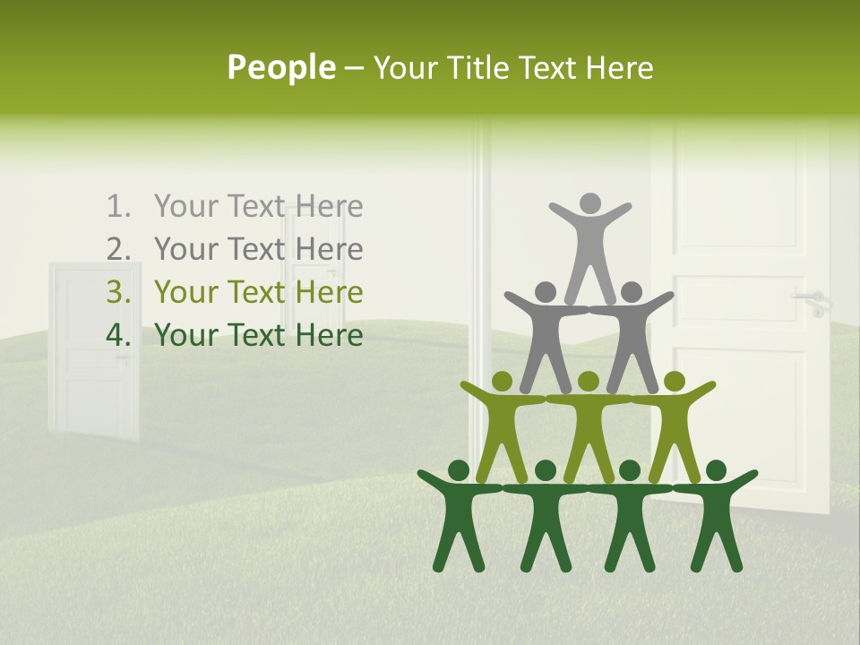 Scenic Sky Summer PowerPoint Template