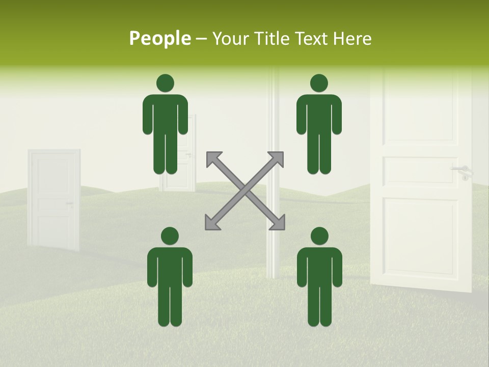 Scenic Sky Summer PowerPoint Template