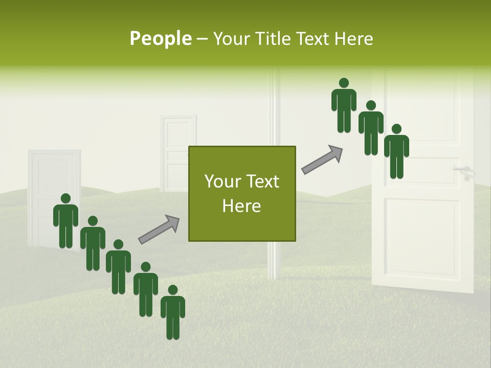 Scenic Sky Summer PowerPoint Template