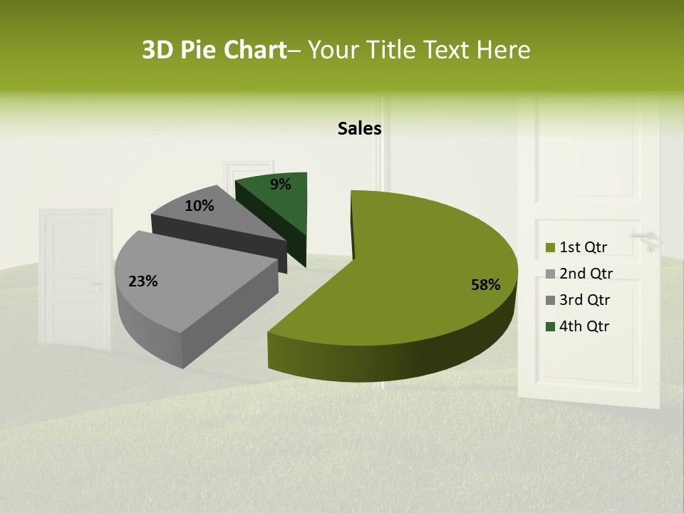 Scenic Sky Summer PowerPoint Template