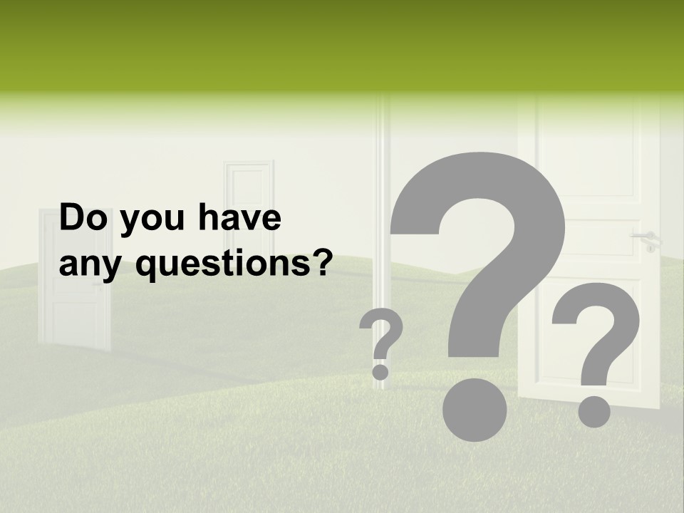 Scenic Sky Summer PowerPoint Template