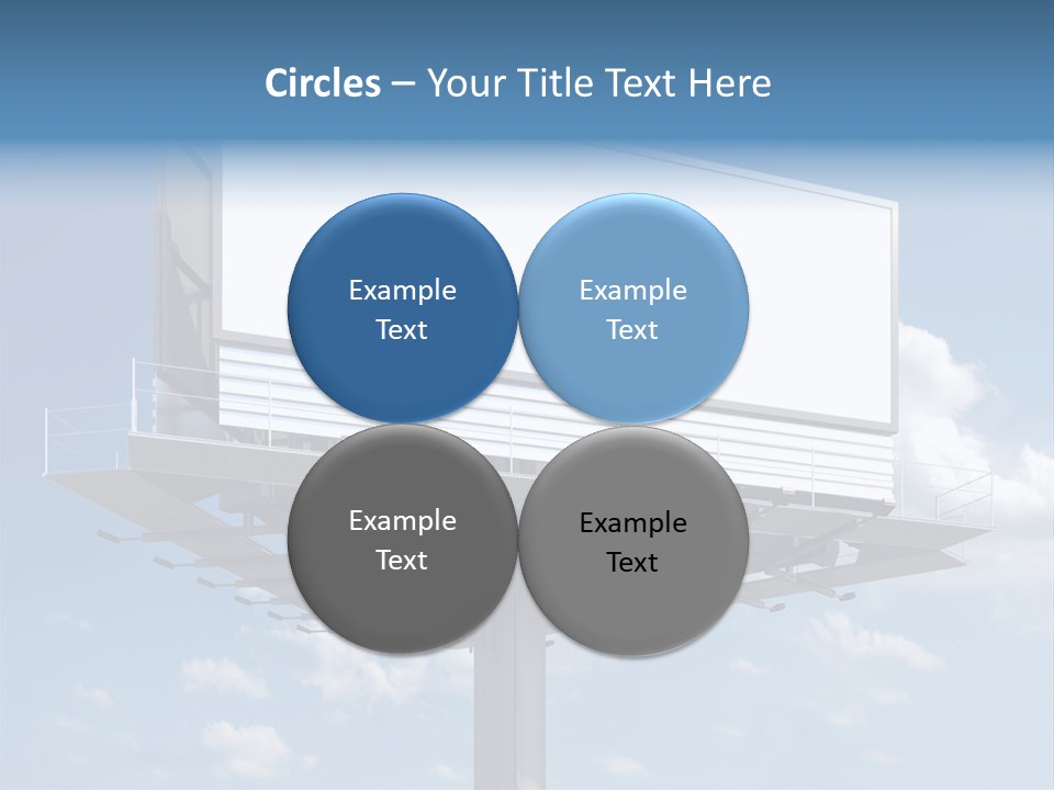 Market Sky Billboard PowerPoint Template