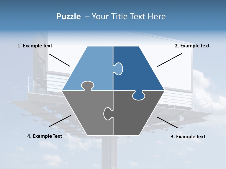 Market Sky Billboard PowerPoint Template