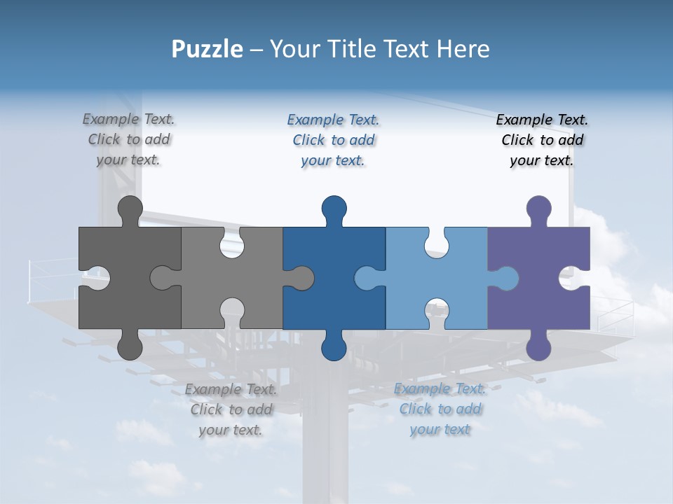 Market Sky Billboard PowerPoint Template