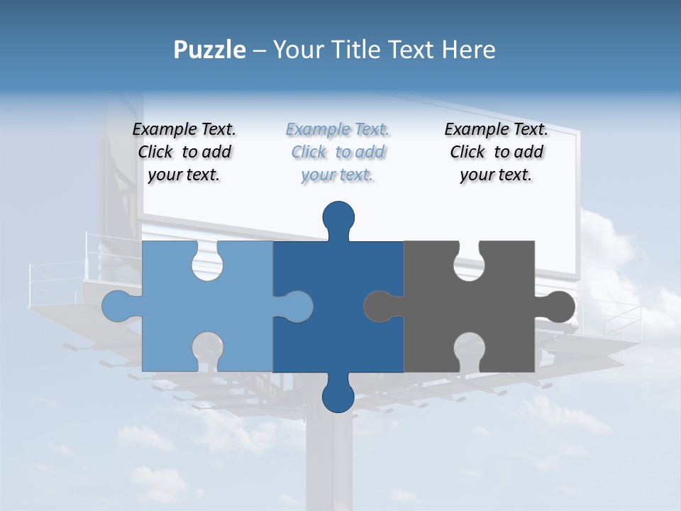 Market Sky Billboard PowerPoint Template