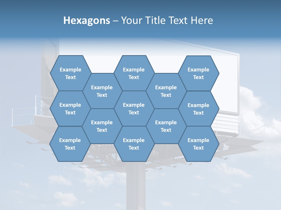 Market Sky Billboard PowerPoint Template