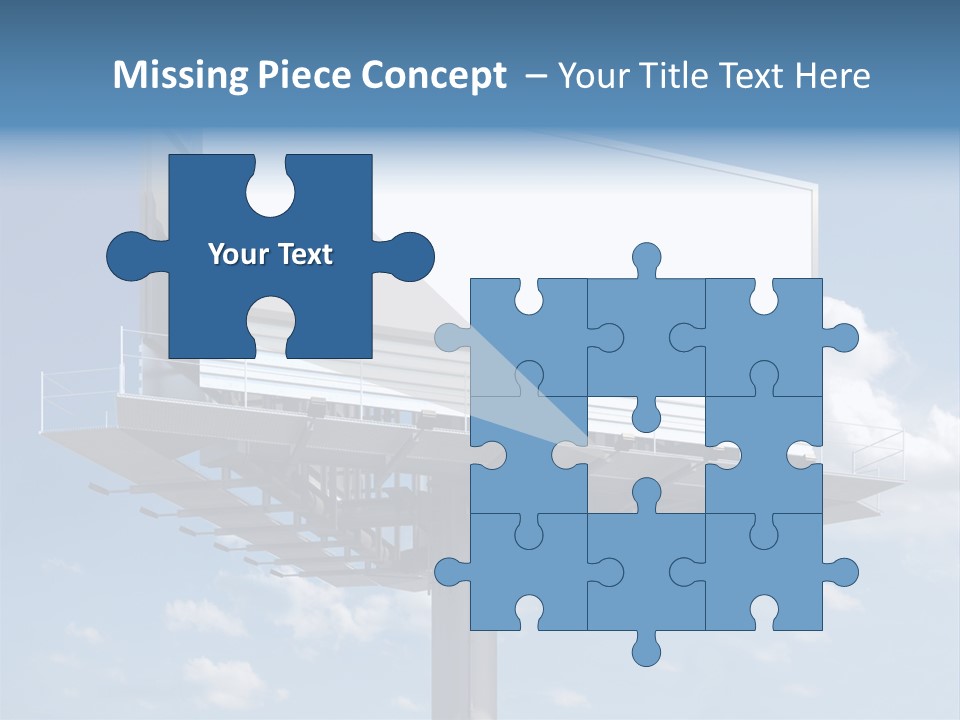 Market Sky Billboard PowerPoint Template