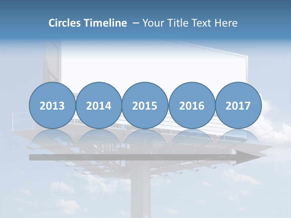 Market Sky Billboard PowerPoint Template