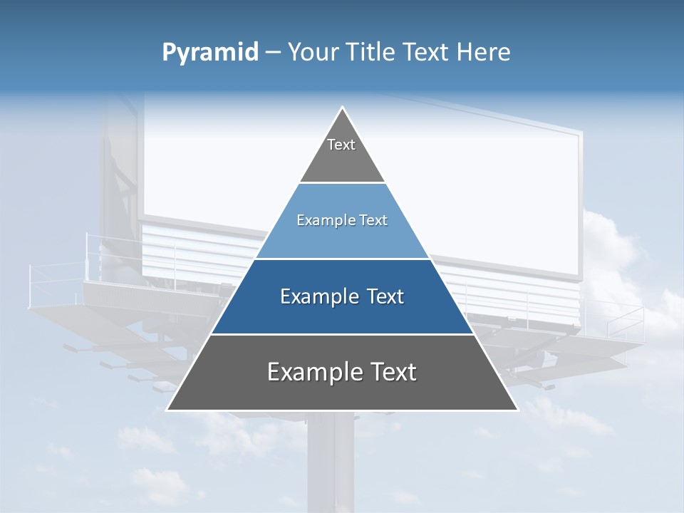Market Sky Billboard PowerPoint Template