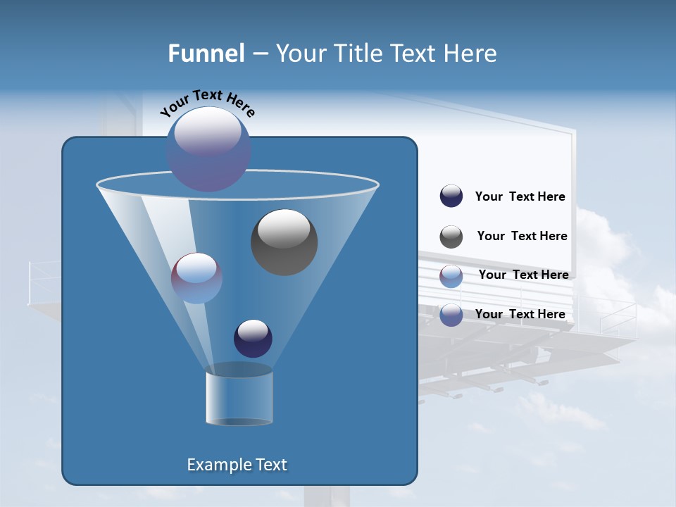 Market Sky Billboard PowerPoint Template
