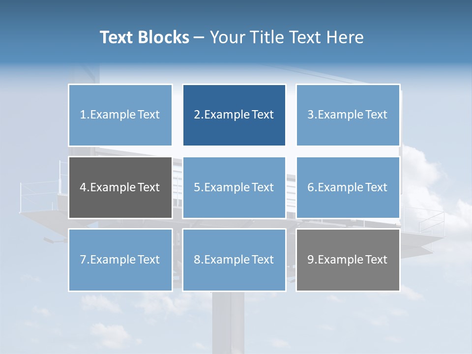 Market Sky Billboard PowerPoint Template